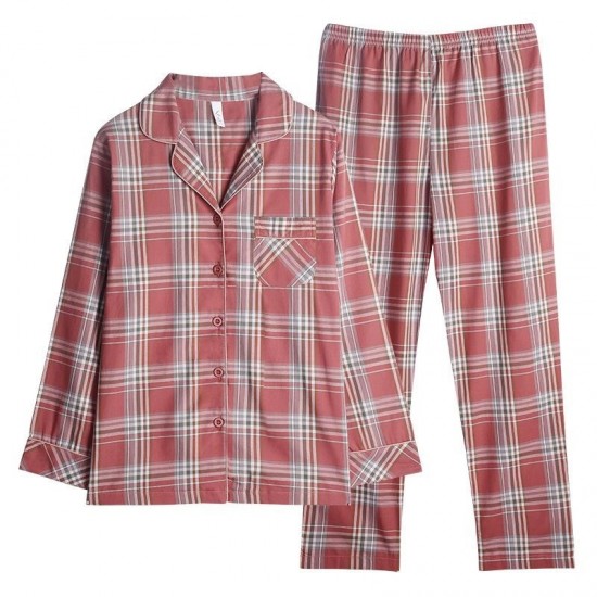 Daily Flannel Homewear in Neutral