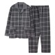 Durable Flannel Homewear in Neutral