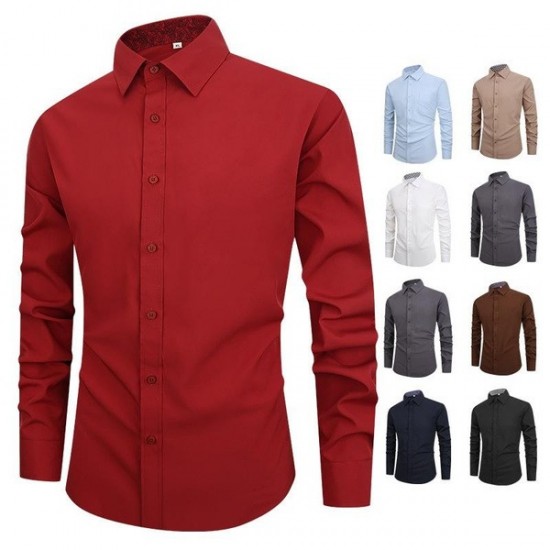 Streamlined Casual Shirt in Neutral