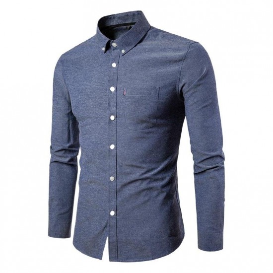 Clean Line Casual Shirt in Neutral