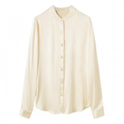 Daily Silk Shirt in Neutral