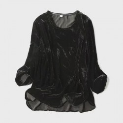 Elegant Silk Shirt in Neutral