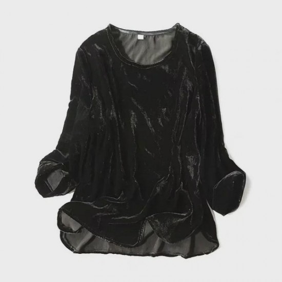 Elegant Silk Shirt in Neutral