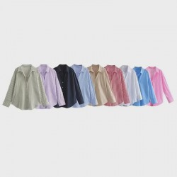 Light Carry Silk Shirt in Neutral