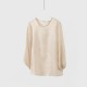 Neat Silk Shirt in Neutral