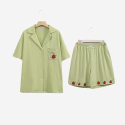 Minimal Cotton Homewear Set in Neutral