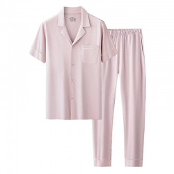 Travel Ready Cotton Homewear Set in Neutral