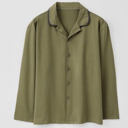 Relaxed Cotton Homewear Set in Neutral