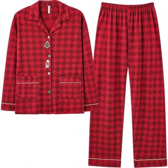Layered Cotton Homewear Set in Neutral